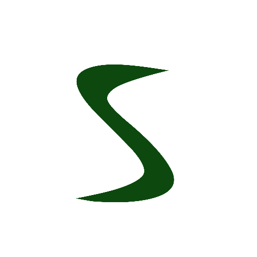 The Summuray App Icon as an S in a specific font